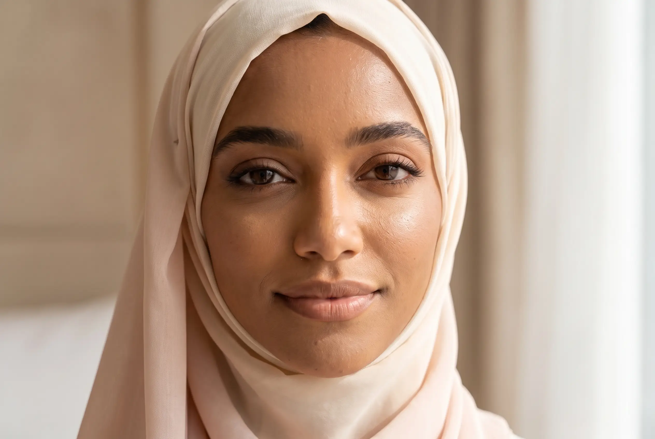 Makeup That Pops Under a Hijab